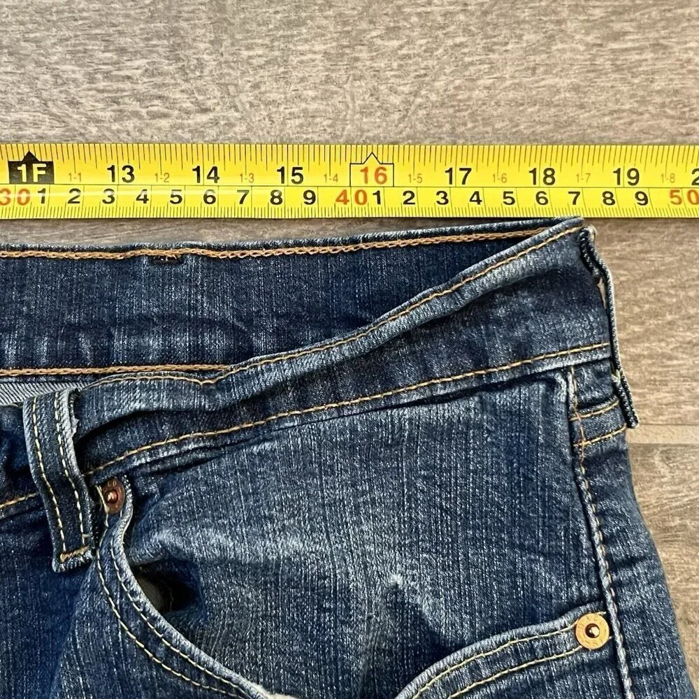 Levi’s 505 Jeans Men’s 40X30 Blue Denim Regular Fit Straight Medium Wash